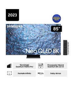Televisor Samsung Smart TV 85" Neo QLED 8K Mini LED QN85QN900CGXPE (Nuevo)