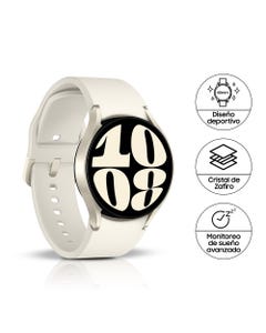 Reloj Smart Samsung Galaxy Watch 6 Small Cream