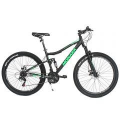 Bicicleta Monark Canyon Aro 27.5" Negro Verde