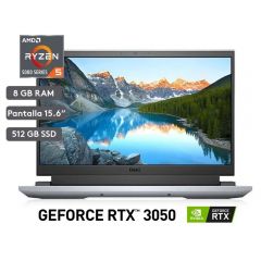 Laptop Gaming Dell G5 5515 15.6" AMD Ryzen 5 5600H 512GB SSD 8GB RAM