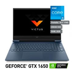 Laptop Victus by HP 16-d0503la 16.1" Intel Core i5-11400H 256GB SSD 8GB RAM GTX 1650