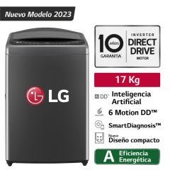 Lavadora LG AI DD Carga Superior WT17BV6 17kg