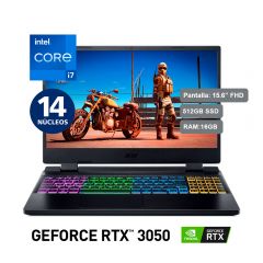 Laptop Gamer Acer AN515-58-76WZ Intel Core i7-12700H 512GB SSD 16GB RAM RTX 3050