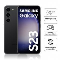 Celular Libre Samsung Galaxy S23 6.1" 256GB 8GB RAM Phantom Black