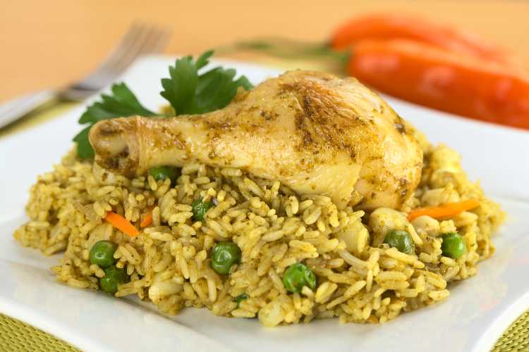 receta arroz con pollo